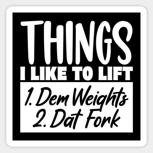 Things I Like To Lift Magnet